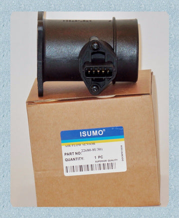 (2 PCs Mass Air Flow Sensor & Air Filter Fits:Nissan Sentra 2002-2006 L4 1.8L