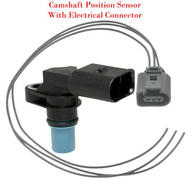 Camshaft Position Sensor & Connector Fits AUDI A4 A6 S6 Allroad Quattro