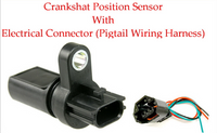 Crankshaft Position Sensor With Connector Fits: Infiniti Nissan 2002-2008