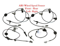 4x ABS Wheel Speed Sensor Rear Left / Right Fits Crosstrek Forester XV Crosstrek