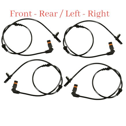 4x  ABS Wheel Speed Sensor Font-Rear L/R Fits Mercedes GLK250 13-15 GLK350 10-15