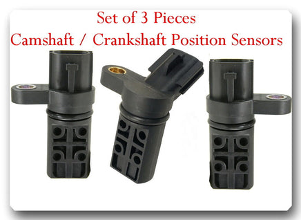 3 Pcs set  Camshaft/Crankshaft Position Sensor Fits: Infiniti & Nissan