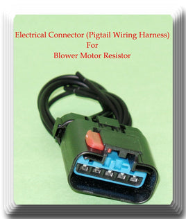 5 Wires Electrical Connector of Blower Resistor Motor  Fits: