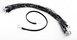 10 Pack 41" EPDM Rubber Tie Down Cord Chrome Hooks Bungee Strap Rope Elastic