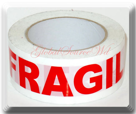 12 Rolls 3" x 110 yds Fragile Seal Packing Tape IF SEAL IS BROKEN 