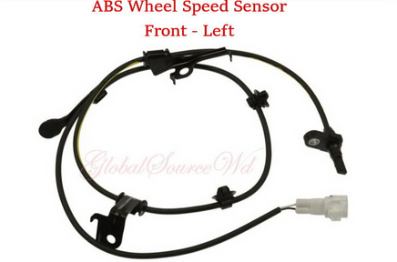 4x ABS Wheel Speed Sensor + Connector Front Rear L/R For xD 2008 Yaris 2006-2011