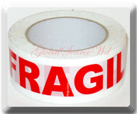 36 Rolls 2" x 110 yds Fragile Seal Packing Tape IF SEAL IS BROKEN 