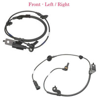 Set 2 ABS Wheel Speed Sensor Front Left & Right For Mitsubishi Lancer Outlander 