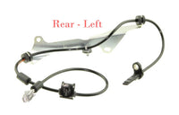 4 x ABS Wheel Speed Sensor & Connectors Front Rear L/R - Fits Subaru Forester