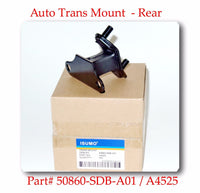 2 Pcs Auto Trans Mount Front & Rear fits 2003-2007 Honda Accord 3.0L-V6