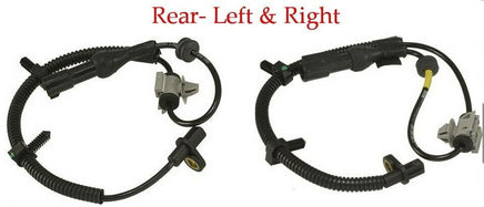 4 ABS Wheel Speed Sensor W/ Connectors Front- Rear L & R Fits Ford Focus 08-11