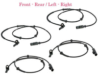 4 X ABS Wheel Speed Sensor Front Rear Left & Right  Fits jeep Renegade 2015-2022