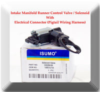 Intake Manifold Runner Control Valve W/Connector Fits:Infiniti & Nissan 3.5 4.0L