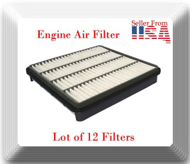 Lot 12 x Rigid Panel Air Filter Fits:LX570 Land Cruiser Sequoia Tundra 2008-2021