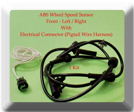 ABS Speed Sensor W/Electrical Connector Front Left or Right Fits Infinit M35 M45