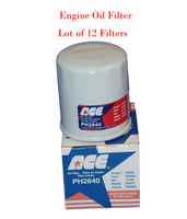 12X Eng Oil Filter ACE Made In USA Fits:90915-YZZA2 Lexus Toyota GM Nissan