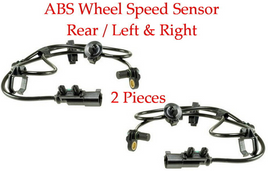 2 x ABS Wheel Speed Sensor ALS2687Rear Left & Right For Chrysler Pacifica 07-08