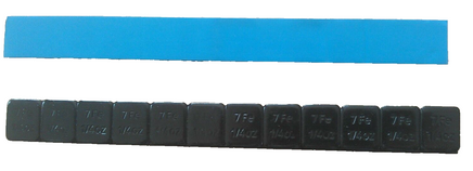 48 pcs . 12oz 0  Stick On Wheel Weight Balance 0.25oz .1/4oz 7g Black Color
