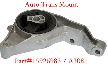 A3081 AUTO TRANS MOUNT CHEVROLET COBALT HHR PONTIAC G5 SATURN ION 