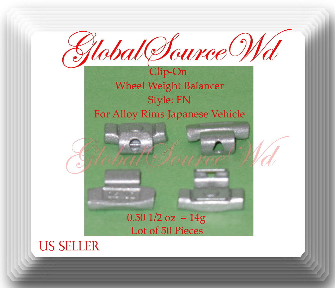 1440 Pc 4 Roll Of 180 Oz Stick-on Zinc Coated 3M Wheel Weight - Foto 5