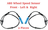 2 x  ABS Wheel Speed Sensor Front left & Right Fits: BMW 745i 745Li 760Li 02-03