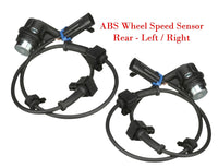 2 x ABS Wheel Speed Sensor Rear L/R Fits Buick Chevrolet GMC Isuzu