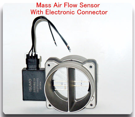 MASS AIR FLOW METER W / Electrical Connector Fits Cadillac Chevrolet GMC Pontiac