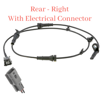ABS Wheel Speed Sensor & Connector Rear Right Fits Nissan Murano 2015-2024