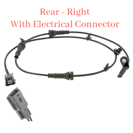 ABS Wheel Speed Sensor & Connector Rear Right Fits Nissan Murano 2015-2024