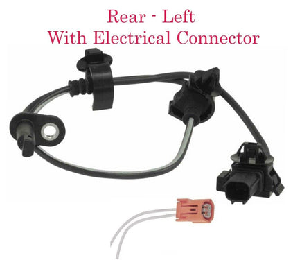 ABS Wheel Speed Sensor & Connector Rear Left Fits: Acura MDX 2007-2013