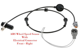 ABS Wheel Speed Sensor + Connector Front Right Fits Maxima MT  I30 I35