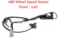 Set 4 ABS Wheel Speed Sensor Front-Rear Left/Right Fits:Lexus ES300 1992-1996