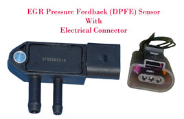 GR Differential Pressure Sensor & Connector for Diesel 2.0 VW Golf Jetta