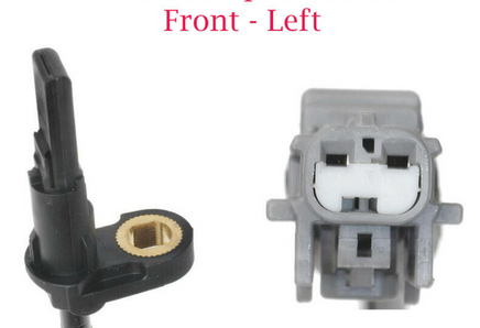 2 x ABS Wheel Speed Sensor & Connectors Front L/R Fit Subaru Forester Impreza &