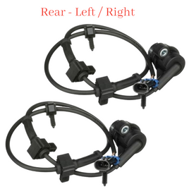 2x ABS Wheel Speed Sensor Rear Left / Right Fits Buick Chevrolet GMC Isuzu Saab