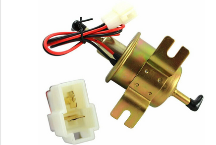 2 X 12V Electric Fuel Pump HEP-02A Universal Inline Low Pressure Gas Diesel