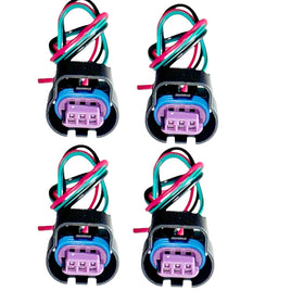 4 x Ignition Coil Connector For Buick Chevrolet GMC Hummer Isuzu Oldsmobile Saab