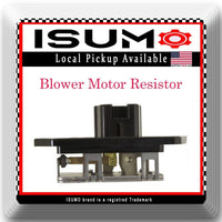Blower Motor Resistor  W/ConnectorFits Scion FR-S 13-16 Toyota 86 17-20