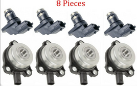 8 Pieces Camshaft Position Sensor & Camshaft Adjuster Magnet Fits Mercedes V6