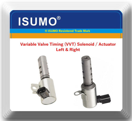 4x Variable Timing Solenoid Actuator L / R Sides W/ Connector Fits Lexus Toyota