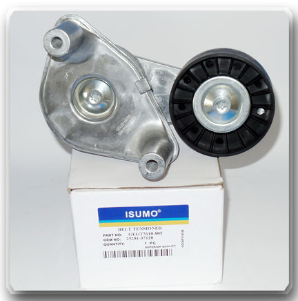 OE Spec Belt Tensioner Assembly W/Spare Pulley Fits: Hyundai 1999-2009 V6 2.7L 