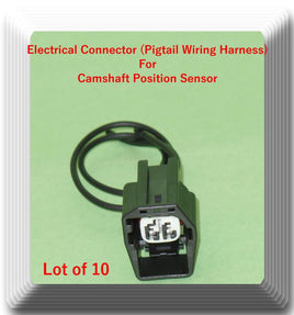 Lot 10 x  Camshaft Position Sensor Connector 1P1762 Fits Ford Jaguar Lincoln