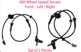 Set 2 Front L & R ABS Wheel Speed Sensor Fits Nissan Maxima 6Cyl 3.5 2004 -2008