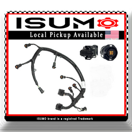 Fits Super Duty F250 F350 Ford Fuel Injector Wiring Harness 6.0L FROM 1/30/03