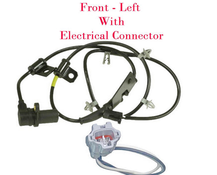 2 ABS Wheel Speed Sensor & Connector Front L/R Fits Hyundai Elantra 01-06 2.0L
