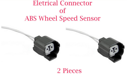 2 x ABS Wheel Speed Sensor Connector Rear L/R ALS803 Fits MDX 01-06 Pilot 03-08