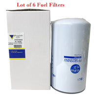 6x FF5825NN Fuel Filter Fits HD Trucks W/Cummins ISX11.9, ISX15.0, QSX11.9, X15