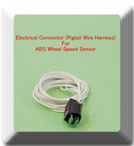 Electrical Connector of ABS Wheel Speed Sensor Front ALS1048 Fits Infiniti