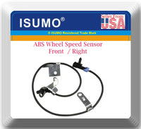 ALS1185 ABS Wheel Speed Sensor Front Right Fits: Chevrolet GMC K2500 K3500