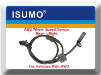 4 ABS Wheel Speed Sensor Front -Rear Left & Right Fits: 300  Charger Magnum AWD